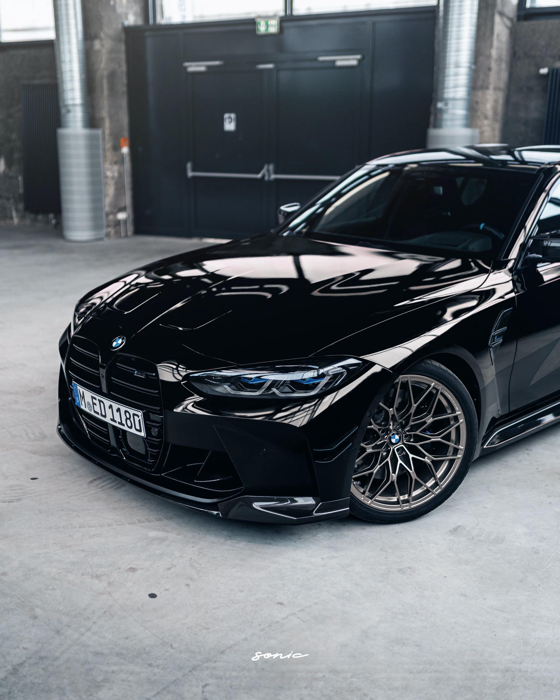 See the G80 BMW M3 with M Performance Parts in Black