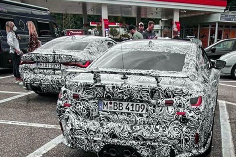 SPIED: G82 BMW M4 Seen Again with M Performance Parts