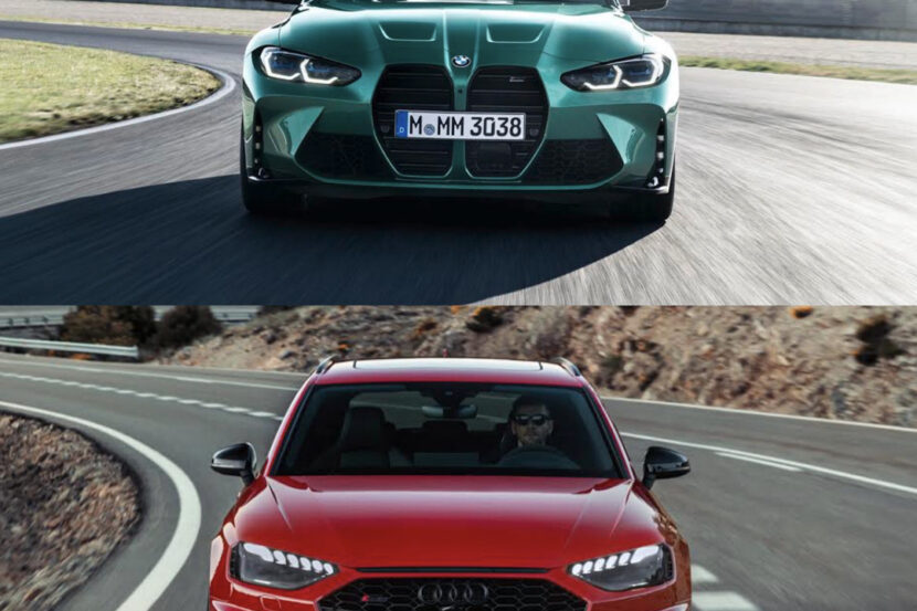 Photo Comparison: G80 BMW M3 vs Audi RS4 Avant