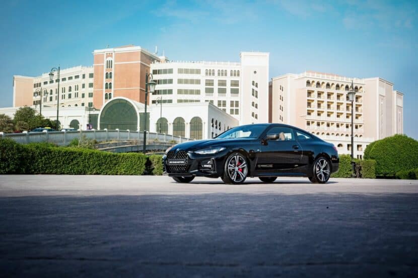 BMW 430i Coupe Dark Edition looks stunning at Ritz-Carlton Abu Dhabi