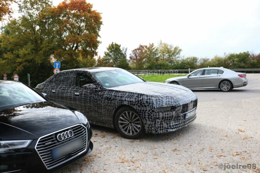 SPIED: 2023 BMW 7 Series Seen with Autonomous Driving Sensor