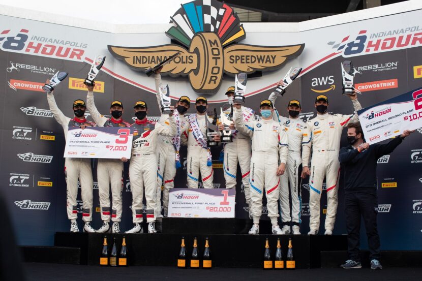 BMW claims one-two finish with M6 GT3 at 8 Hours of Indianapolis