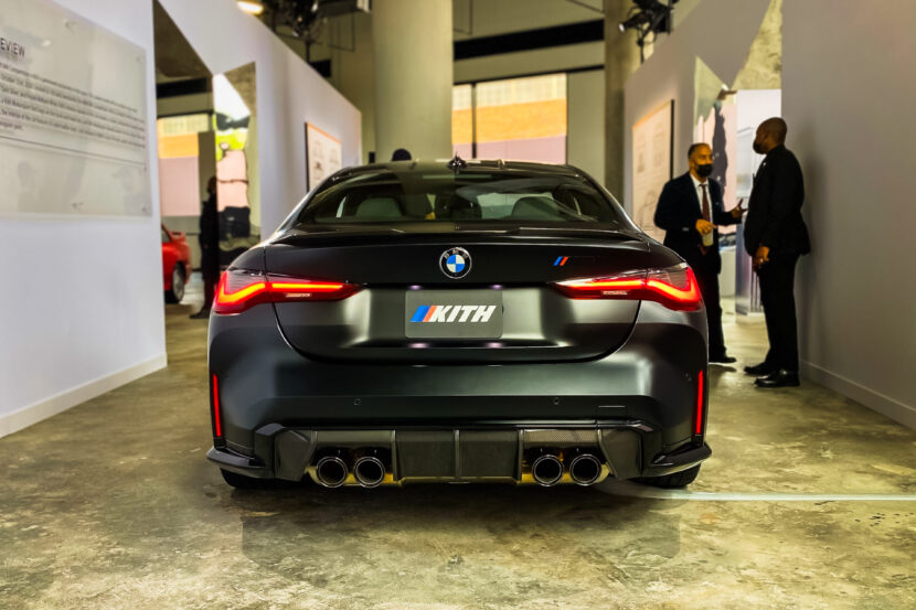 2021 (G82) BMW M4 by Kith - Real Life Photos/Videos of the Frozen Black Color