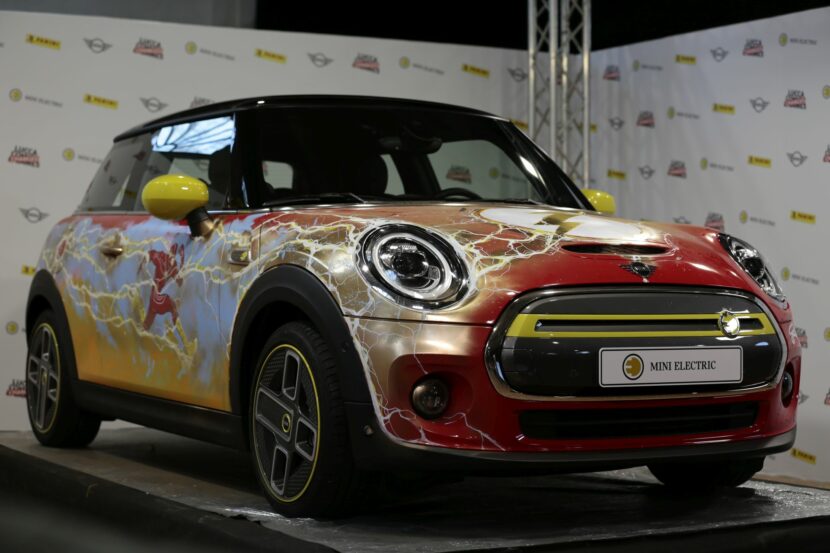 Photo Gallery: This MINI Electric celebrates 80th anniversary of The Flash