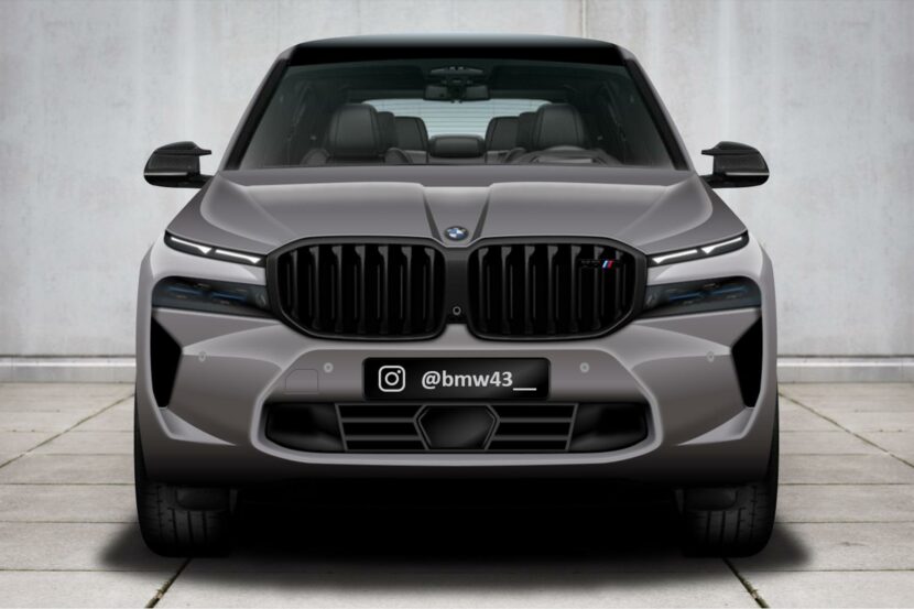 Future 700hp+ BMW X8 M gets rendered again