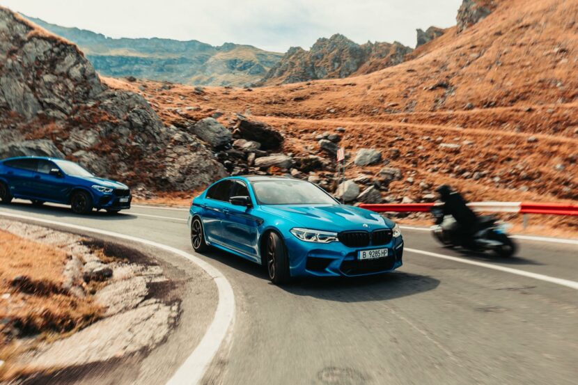 BMW M5 Competition Brings Over 600 hp to Conquer One of the World's Best Driving Roads
