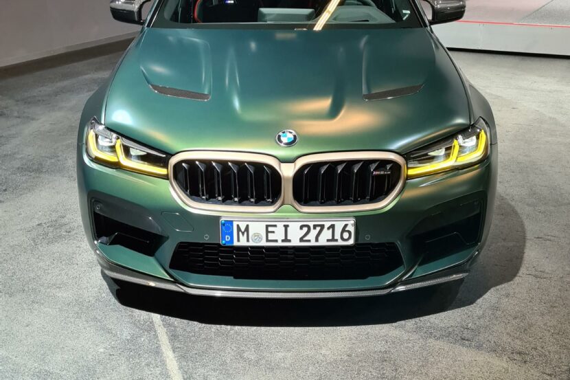 Real life photos of the new 2021 BMW M5 CS super sedan
