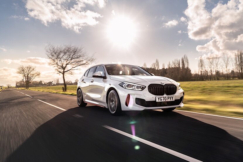 Photo Gallery: 2021 BMW 128ti Hot Hatch Poses for the camera