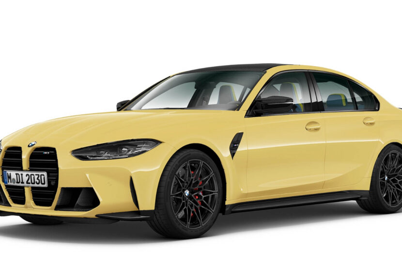 Dakar Yellow BMW M3 is the Best M3 -- Get Lost in BMW's Individual Manufaktur Visualizer