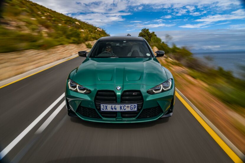 2021 BMW M3 in Isle of Man Green featured in a new photoshoot