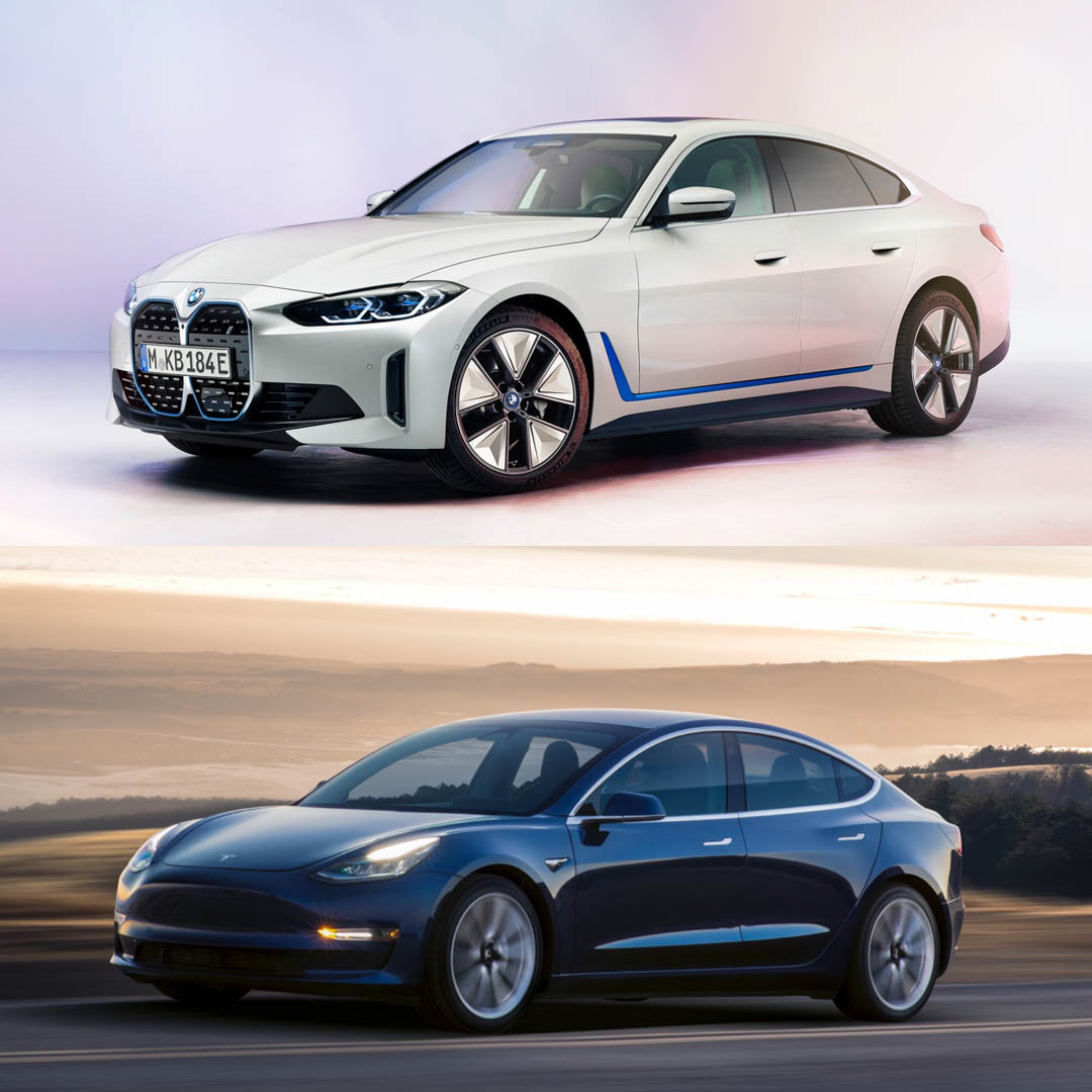 BMW i4 vs Tesla Model 3 1 of 3