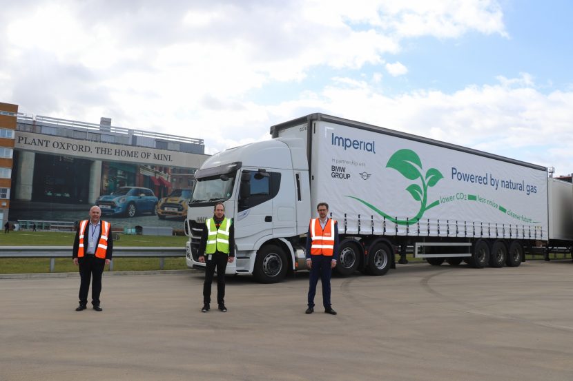 MINI Prepares for EV future by using LNG trucks for Oxford Plant