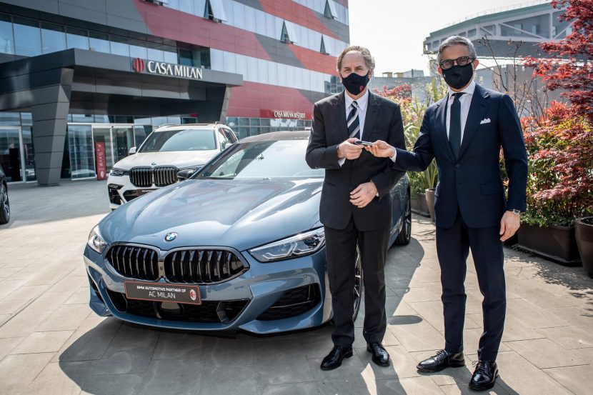 BMW is the automotive partner of AC Milan Football Club
