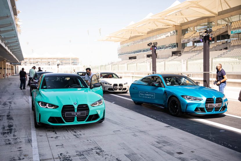 BMW M3 and BMW M4 Wearing Individual Colors in Abu Dhabi