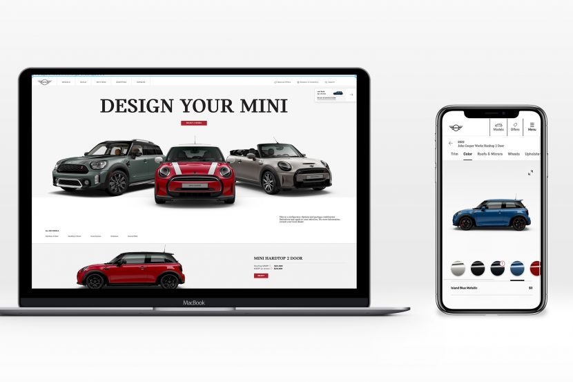 MINI USA Launches new configurator with a more streamlined experience