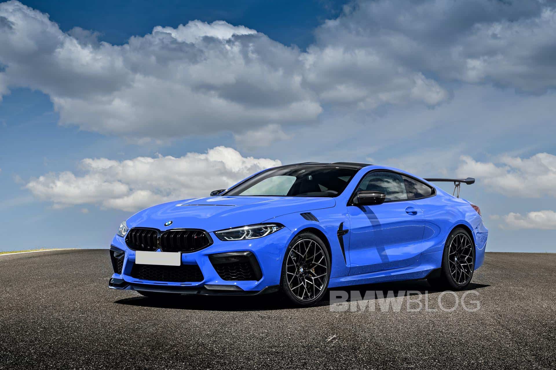 bmw m8 csl 2022 - Is this the BMW M8 CSL going around the racetrack?