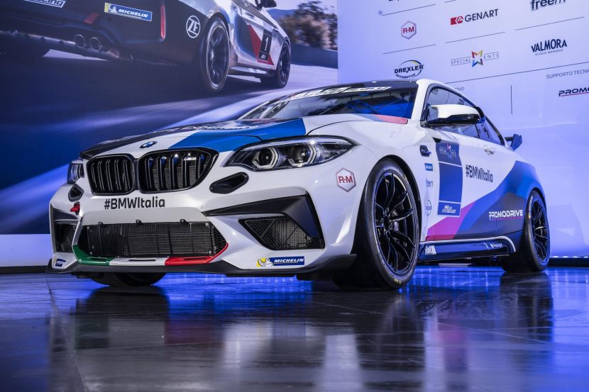 New photos of the BMW M2 CS Racing Cup Italy