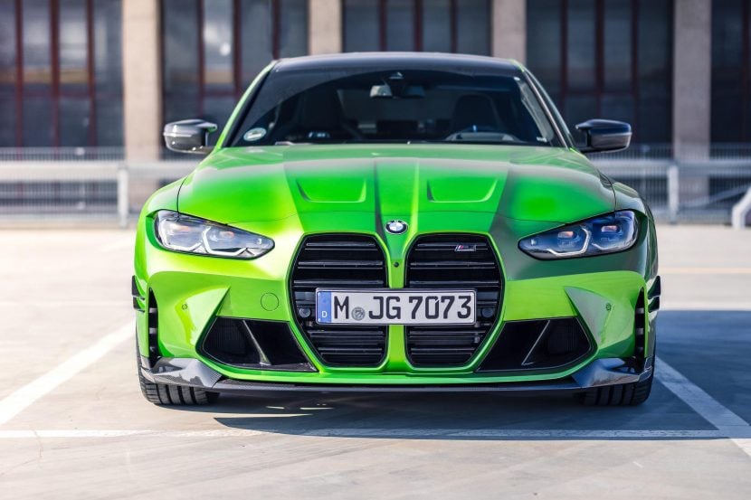 Java Green G80 BMW M3 gets aggressive with new M Performance Parts