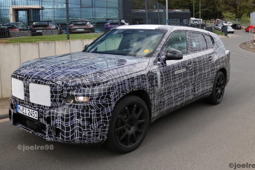 BMW X8 / XM Prototype with Stacked Tailpipes spotted