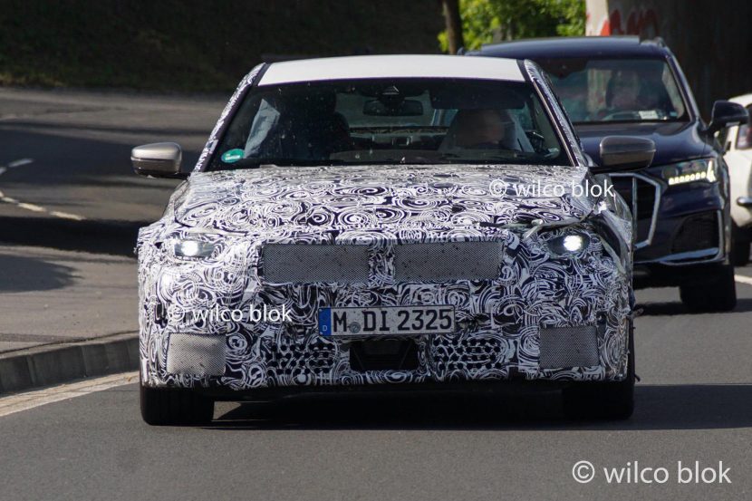 2023 BMW M2 G87 spotted again near the Nurburgring
