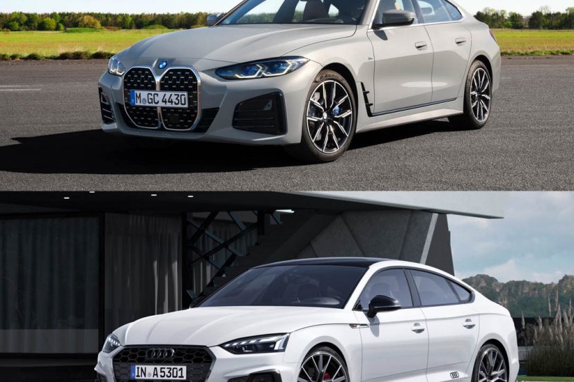Photo Comparison: G24 BMW 4 Series Gran Coupe vs. Audi A5 / S5 Sportback