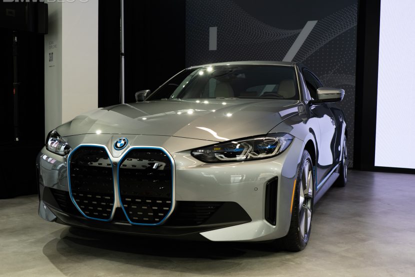 Upclose with the new BMW i4 electric car - VIDEO