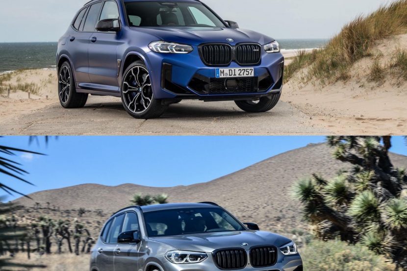 Photo Comparison: BMW X3 M Facelift vs. Non-LCI X3 M