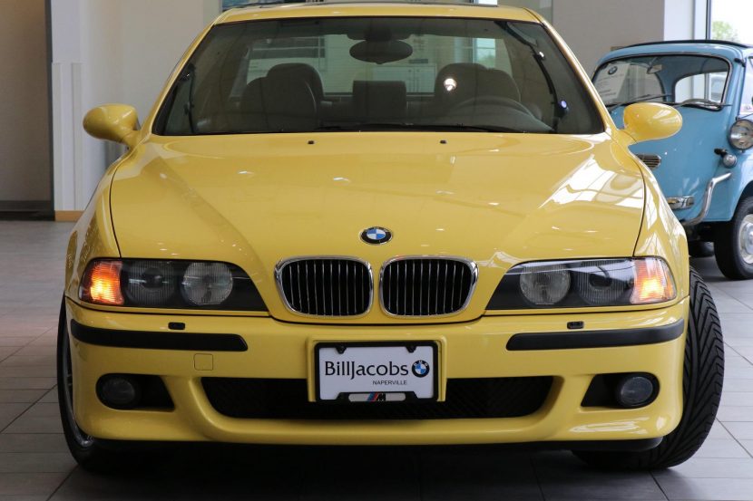 Mint 2000 BMW M5 E39 in Dakar Yellow with only 635 miles