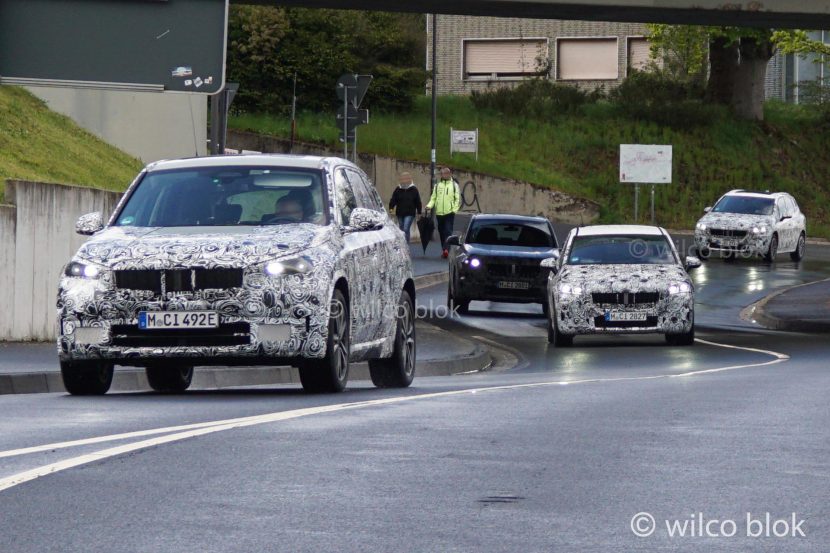 BMW X1 M35i spotted out testing again, looks meaner than ever