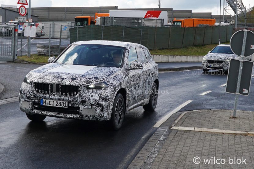 Upcoming BMW U11 X1 spotted testing, shape hints at final design
