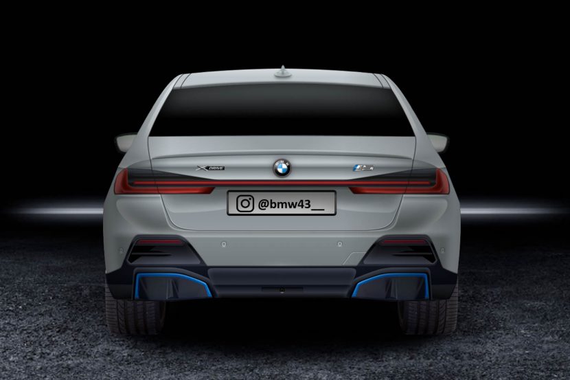 This is What the Rear of a BMW i5 Could Look Like