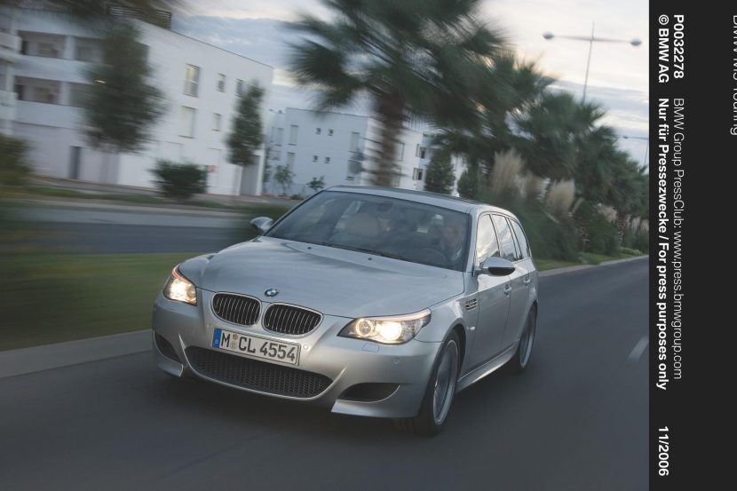 VIDEO: Watch a Manual-Swapped E60 M5 Touring Hit Unrestricted Roads