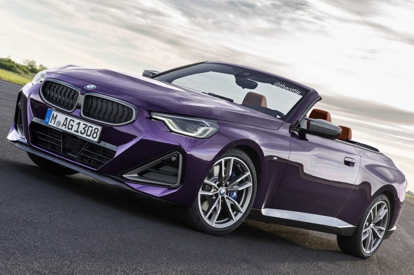 BMW 2 Series Convertible already rendered, looks enticing