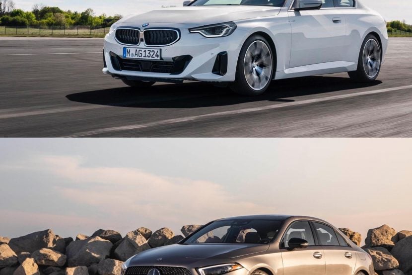Photo Comparison: BMW 2 Series vs Mercedes-Benz A-Class