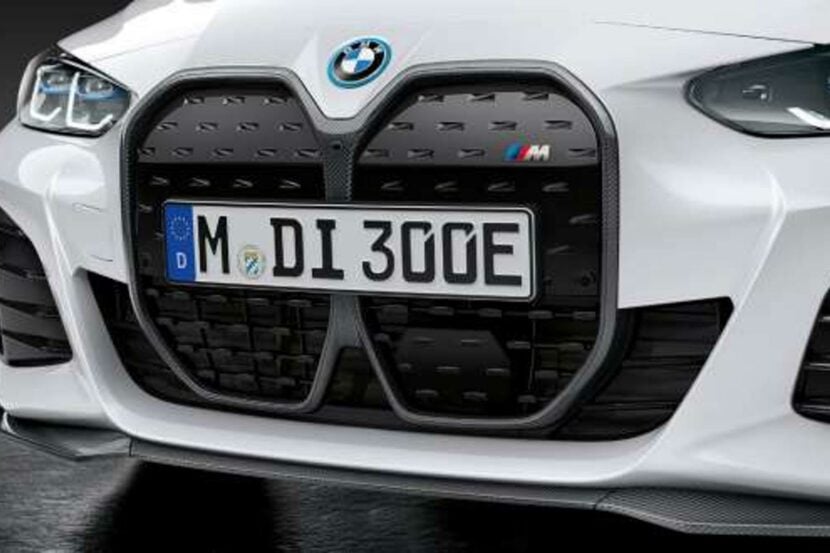 BMW i4 electric Gran Coupe showcases its M Performance Parts