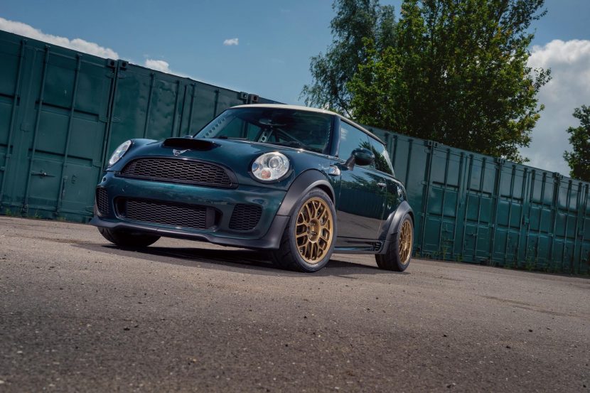 MINI V8 project unveiled at the 2021 Goodwood Festival of Speed