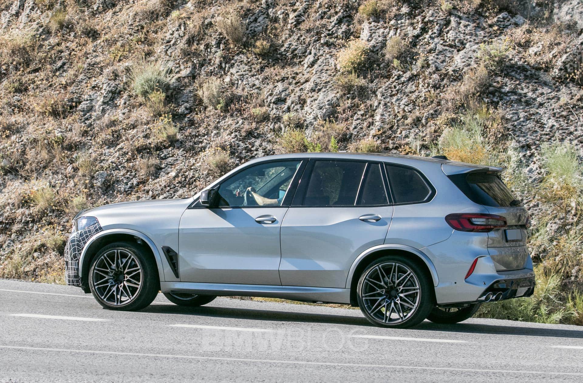 2022 BMW X5 M Facelift is already out testing