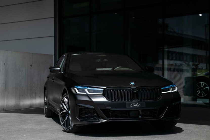 The BMW 5 Series Limited Color Edition comes in Frozen Black