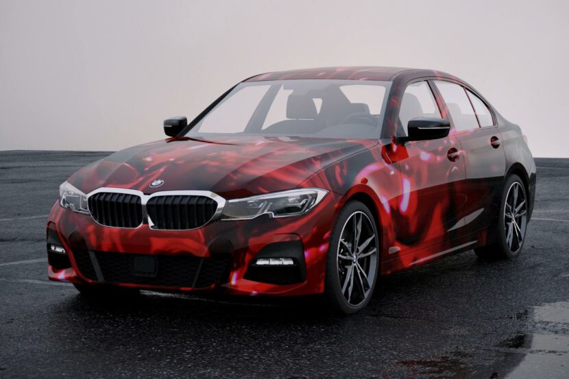 BMW 3 Series G20 becomes a digital NFT Art Car