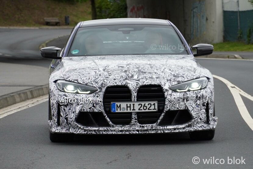 Spotted in Germany: 2023 BMW M4 CSL prototypes