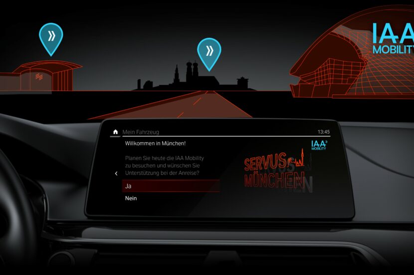 BMW Intermodal Companion is an in-car app meant to get you to IAA
