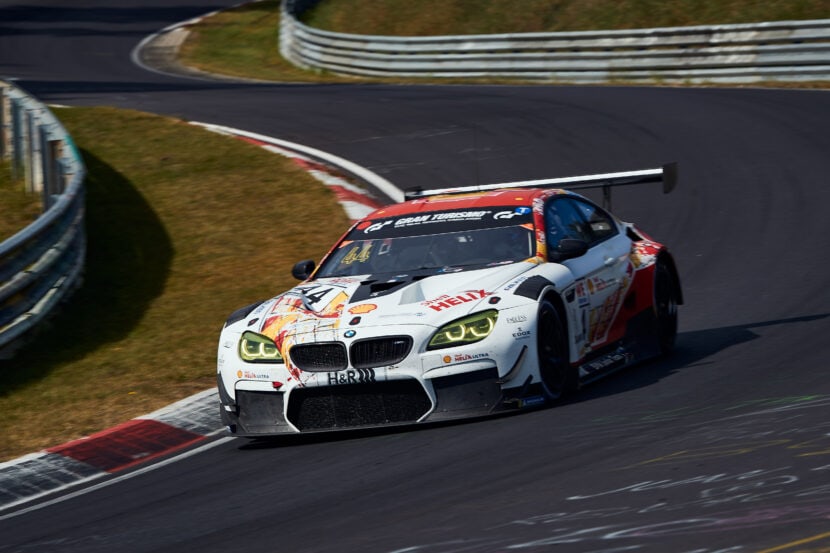 BMW Junior Team finishes NLS race on the podium with the M6 GT3
