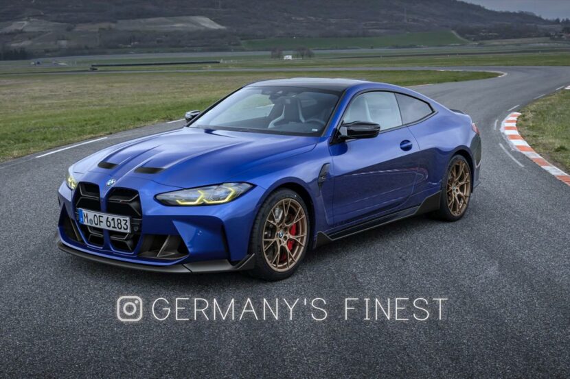 2023 BMW M4 CSL - New Rendering Shows Aggressive Bodystyle