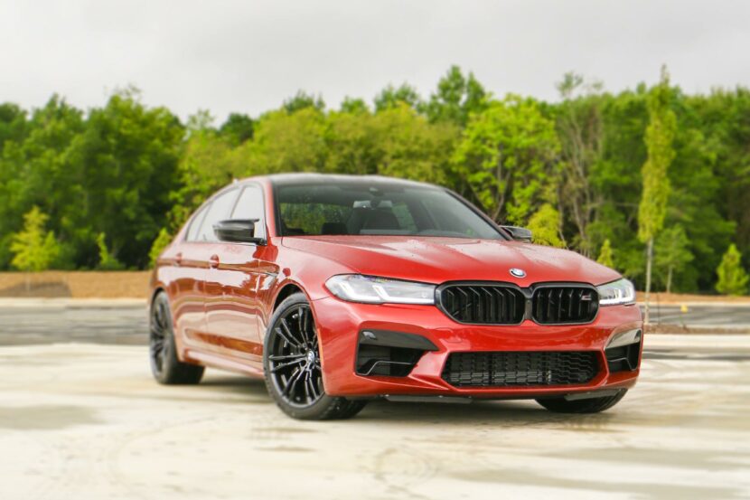 BMW M5 Competition looks stunning in Motegi Red from BMW Individual