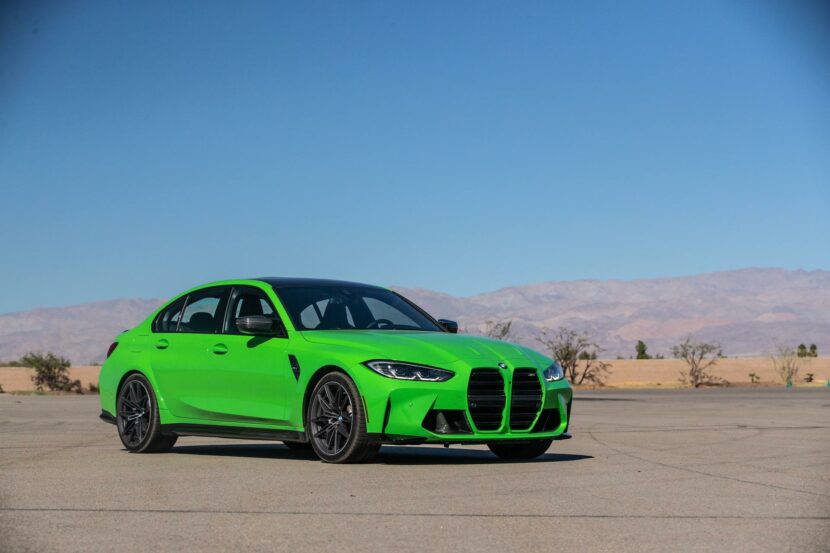2022 BMW M3 in Verde Mantis: Bold and Flashy