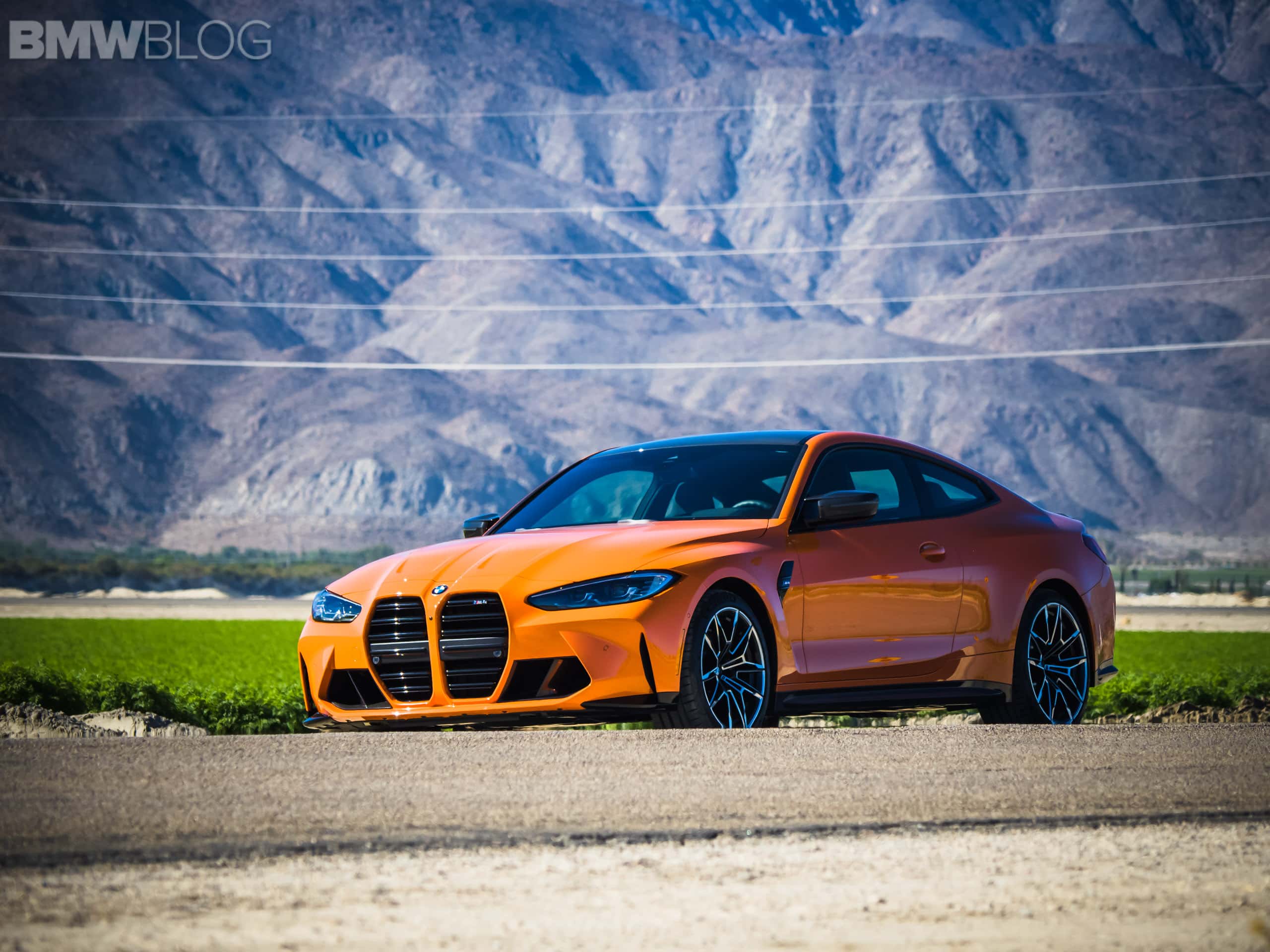 BMW M4 Studie AG at Tokyo Auto Salon gets orange look