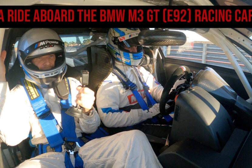 VIDEO: A ride aboard the BMW M3 GT2 Racing Car