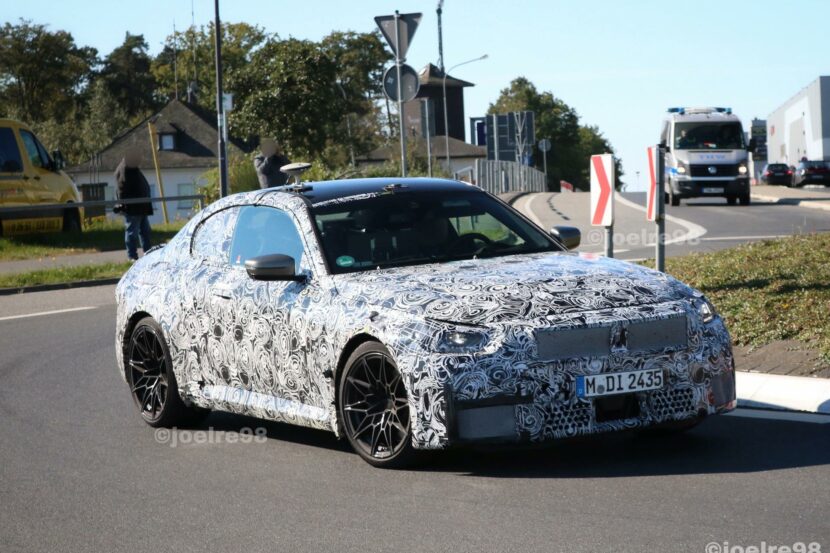 Unusual BMW M2 Prototype Spied Testing -- Is It a Competition version?