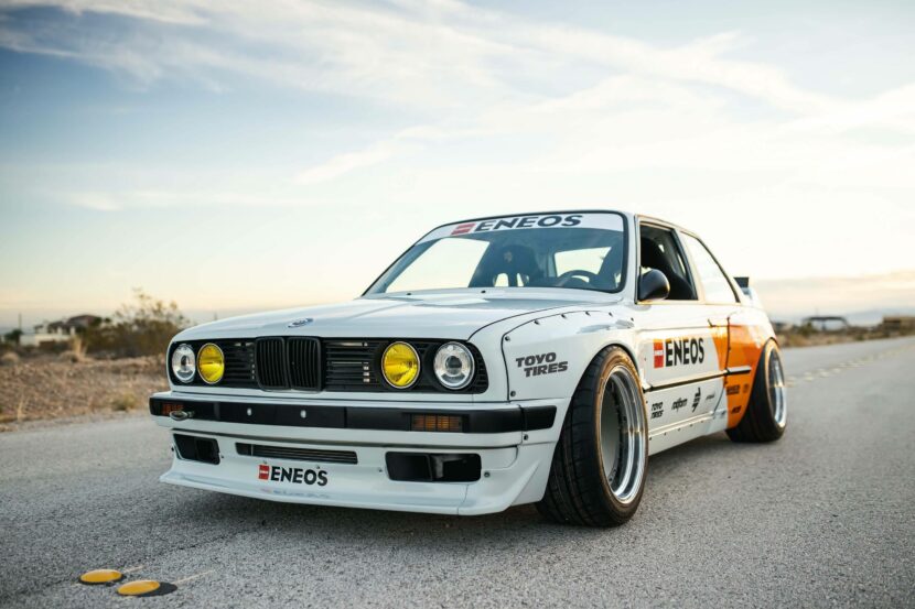 BMW 3 Series E30 with Honda S2000 engine detailed in walkaround video
