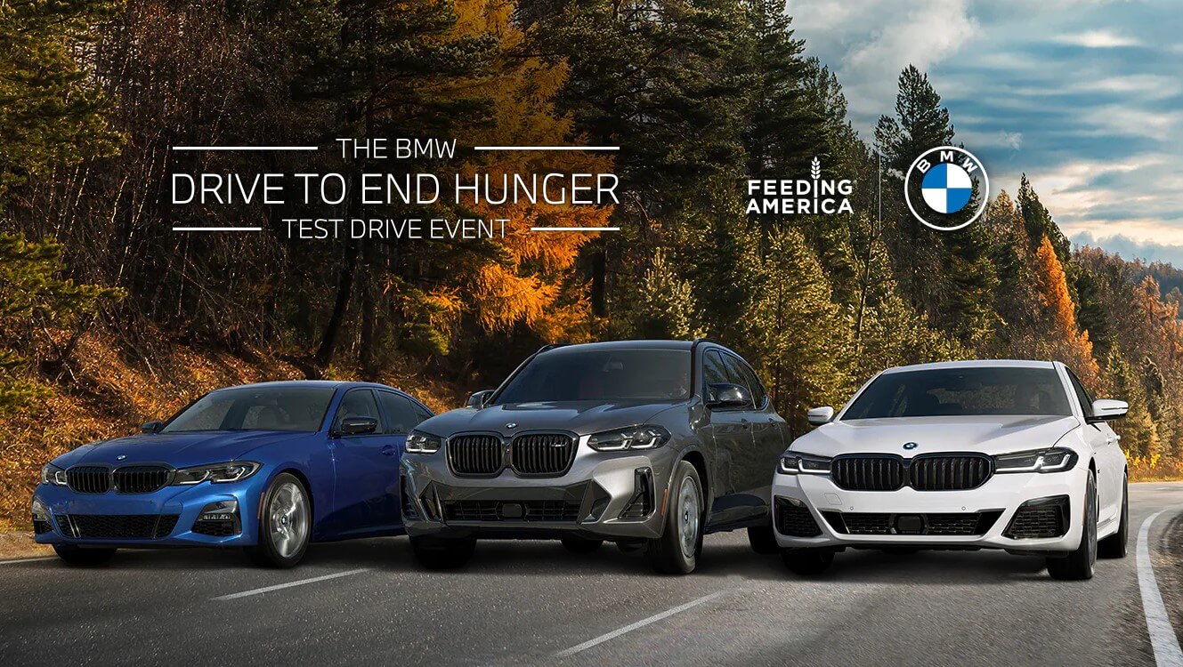 BMW Drive To End Hunger Test Drive Event
